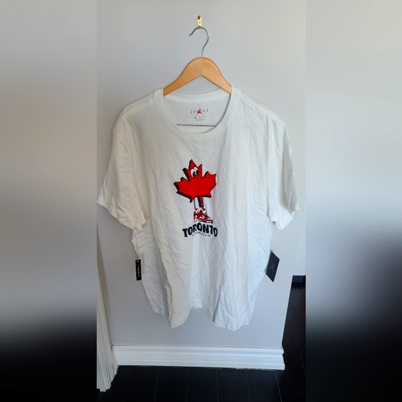NEW White Jordan Toronto Shirt - Picture 1 of 5